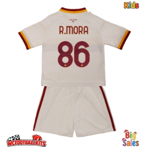 AS Roma Rodrigo Mora #86 Replica Away Stadium Kit for Kids 2026-27 Short Sleeve (+ pants)